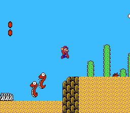 Désert dans super mario bros 2